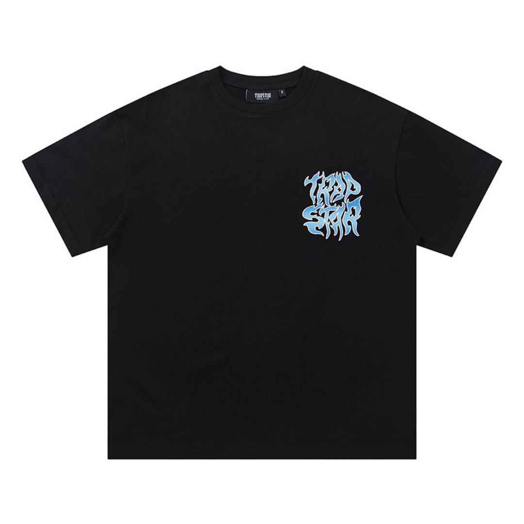Trapstar Decodiertes Ice Lighter T-Shirt: Stylisches Baumwoll-Shirt für Urbane Mode