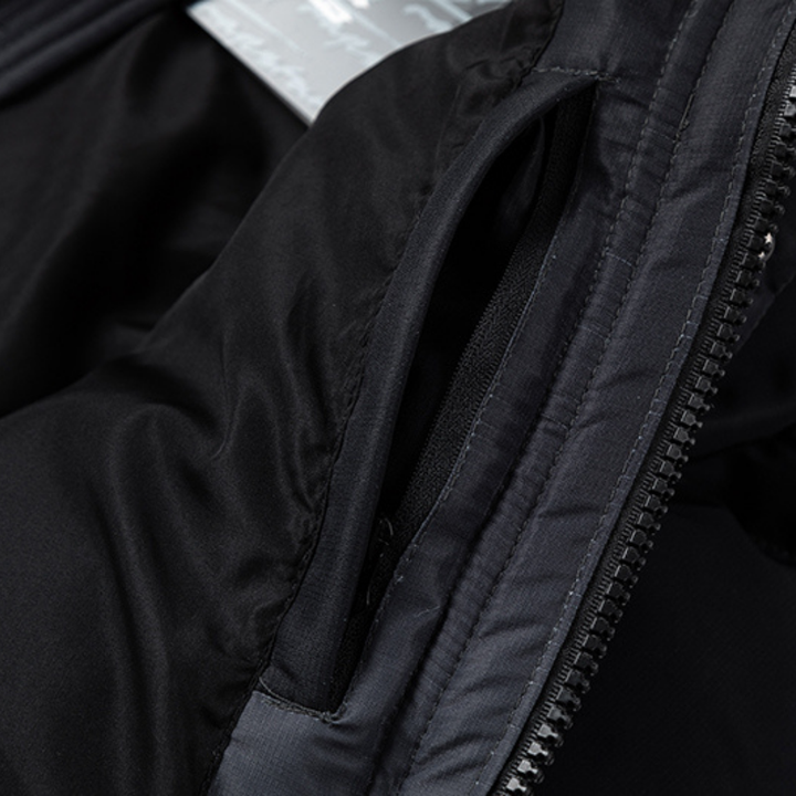 Trapstar Irongate Gradient Black Jacke – Stylische Herren Steppjacke mit Farbverlauf