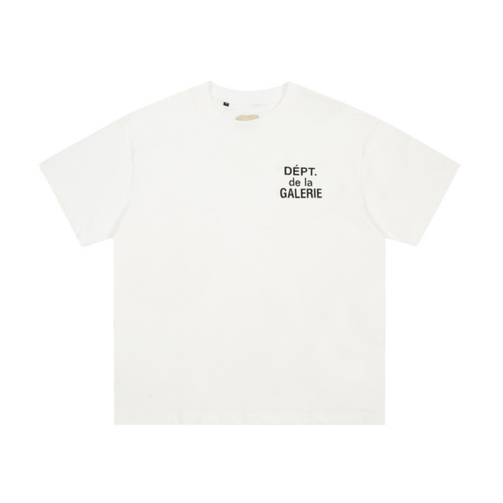 Gallery Dept. Künstlerisches Streetwear T-Shirt: Einzigartiges Deconstructed Design mit Handbemalung