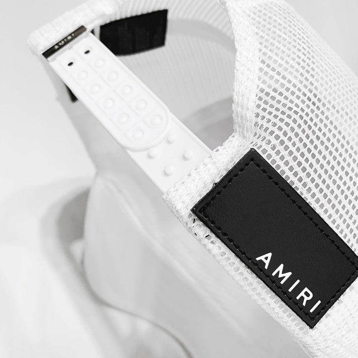 Amiri Designer Kappe Weiß – Luxuriöse Streetwear Mode Baseball Cap