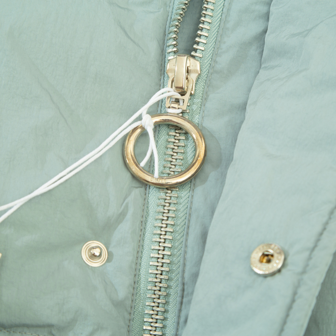 AMI Paris Blaue Pufferjacke: Stylisch, Warm, Hochwertig – Modernes Unisex-Design