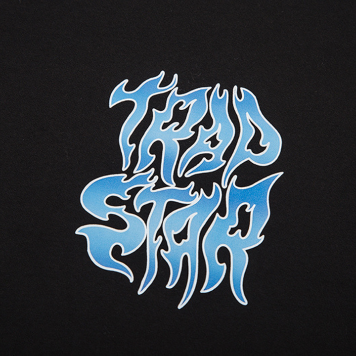 Trapstar Decodiertes Ice Lighter T-Shirt: Stylisches Baumwoll-Shirt für Urbane Mode