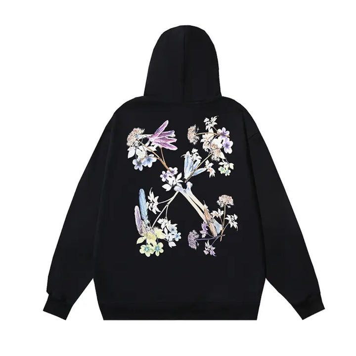 Off-White Monogramm Luxus Hoodie – Exklusiver Streetwear Designer Kapuzenpullover für Herren