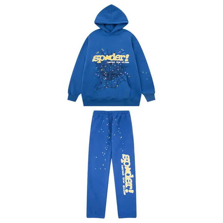 Hochwertiger SP5DER Trainingsanzug: Bequemer Streetwear-Stil für Herren und Damen