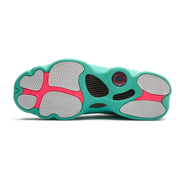 Air Jordan 13 GS 'Aurora Green' Kinder Sneaker – Bunter Stil, Top Komfort