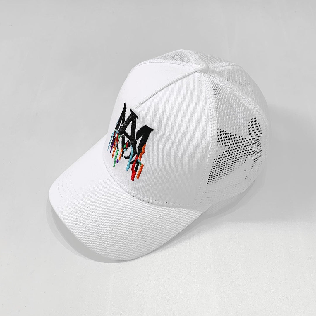 Amiri Designer Kappe Weiß – Luxuriöse Streetwear Mode Baseball Cap