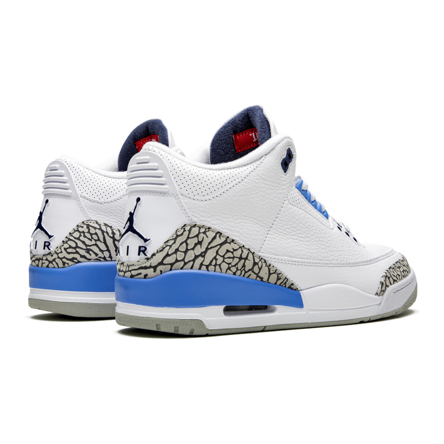 Air Jordan 3 Retro 'UNC' Sneaker – Klassischer Style, Sammlerstück Basketballschuh
