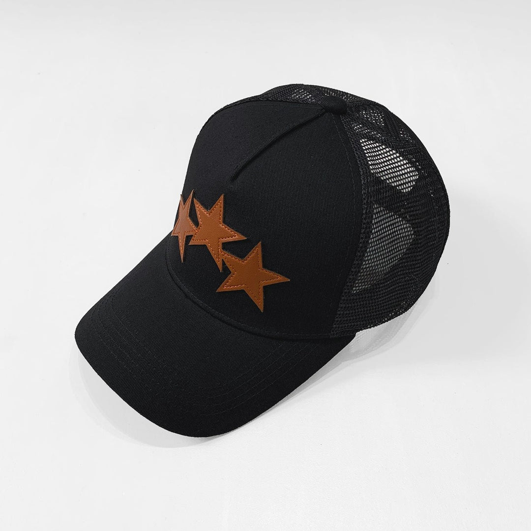 Amiri Kappe Schwarz Braun Luxus Streetstyle Rock Roll Designer Baseballmütze