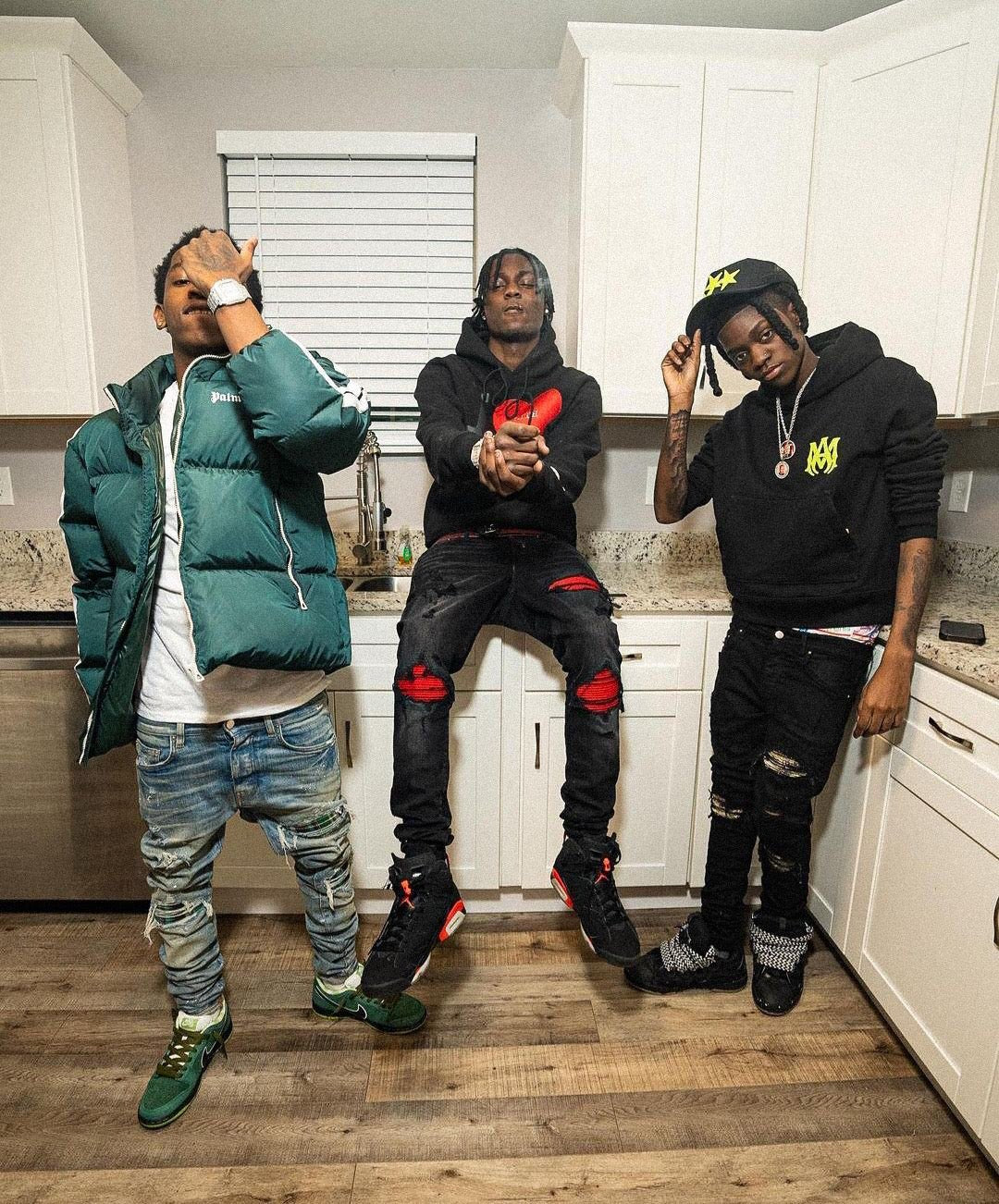 Amiri MX1 Distressed Jeans Herren – Luxuriöse Designer Ripped Denim Hose