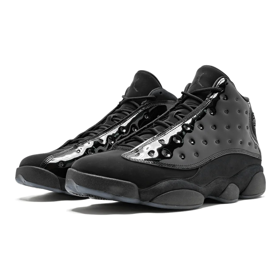 Exklusiver Air Jordan 13 Retro "Cap And Gown" Sneaker Schwarz Luxus Edition
