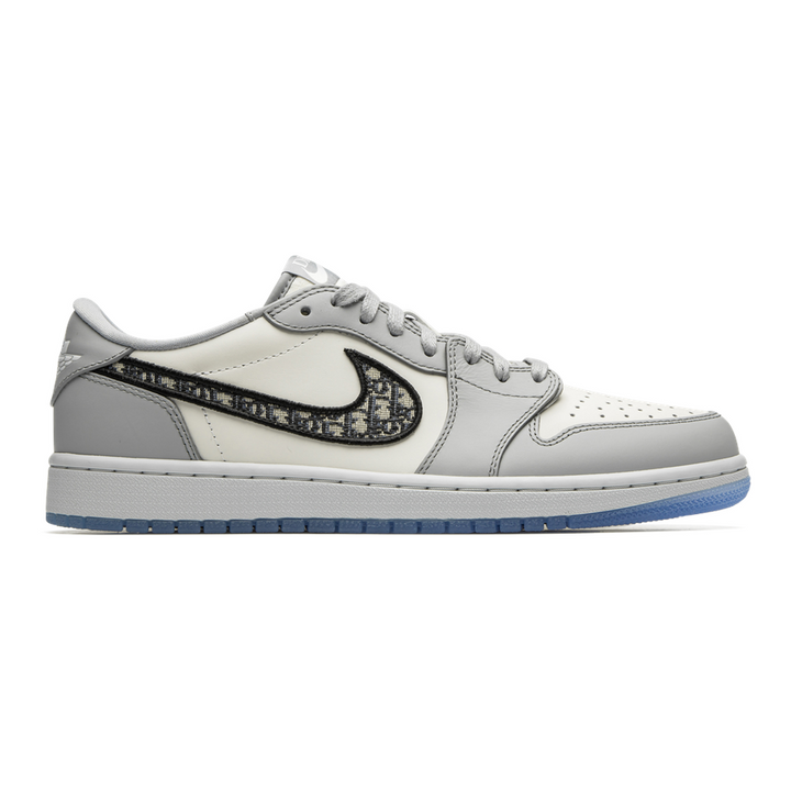 Exklusiver Air Jordan 1 Low Dior Sneaker: Luxuriöses Design, Premium Leder, Sammlerstück