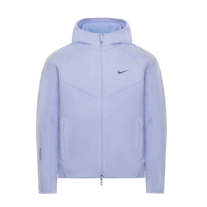 Nike NOCTA Lila Tech Fleece Set: Stylischer Hoodie & Jogginghose für Komfort