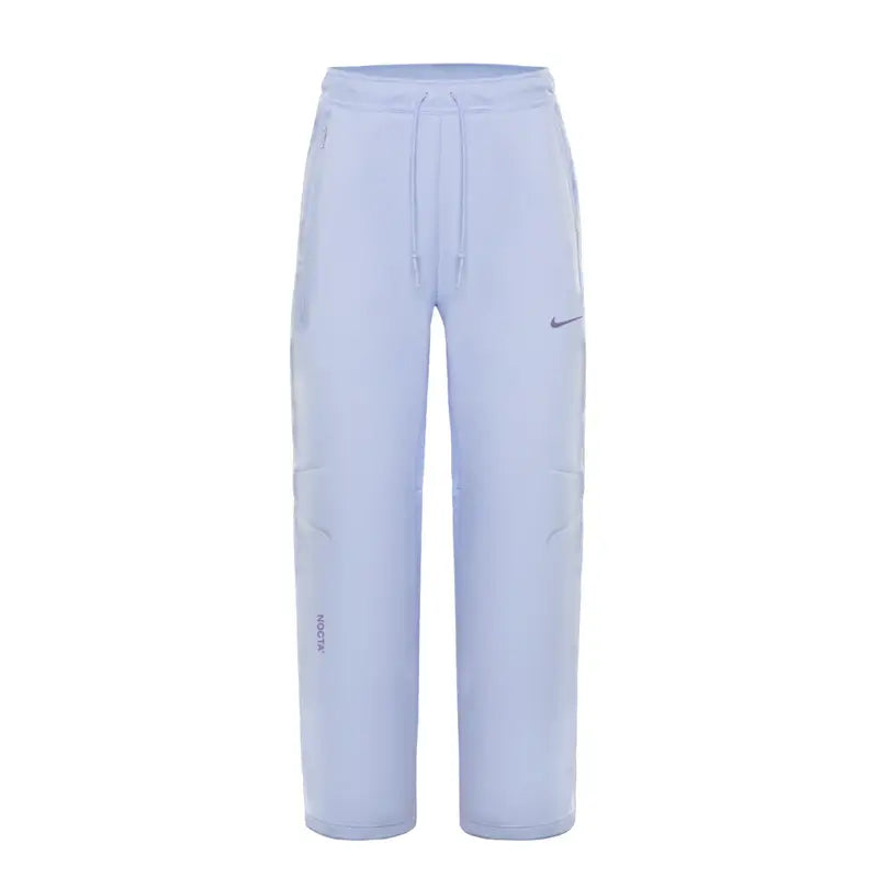 Nike NOCTA Lila Tech Fleece Set: Stylischer Hoodie & Jogginghose für Komfort