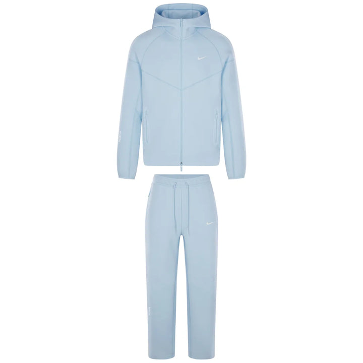 Nike NOCTA Blaues Tech Fleece Set – Drake-Stil für Herren | Premium Streetwear