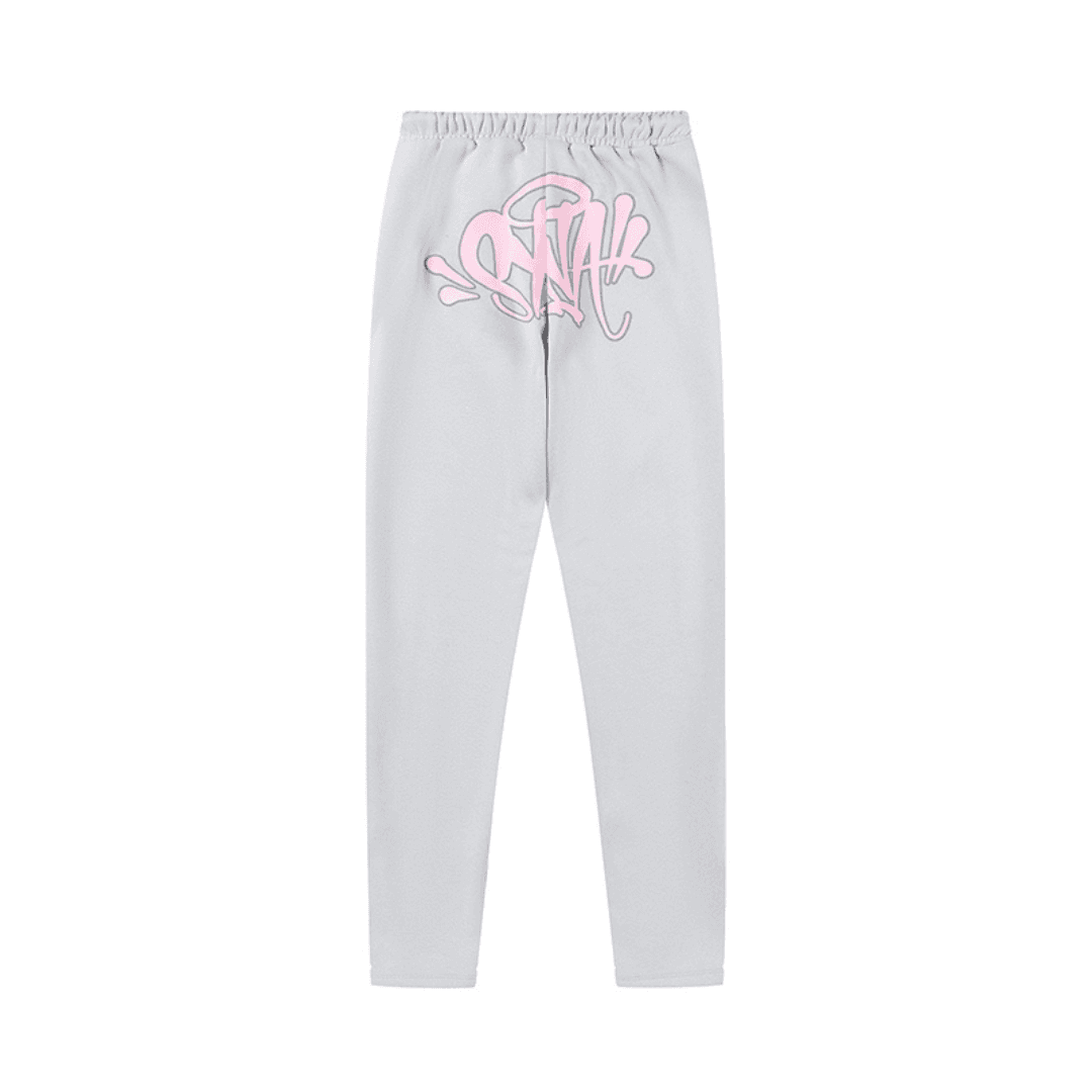 Syna World Logo Grau Trainingsanzug: Luxuriöser Komfort für Urbanen Streetwear-Stil