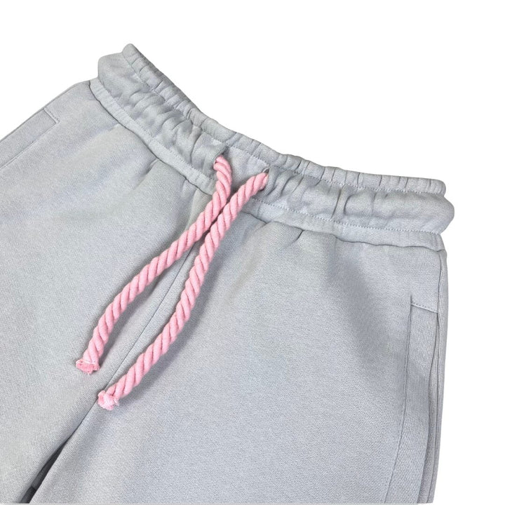 Syna World Logo Grau Trainingsanzug: Luxuriöser Komfort für Urbanen Streetwear-Stil