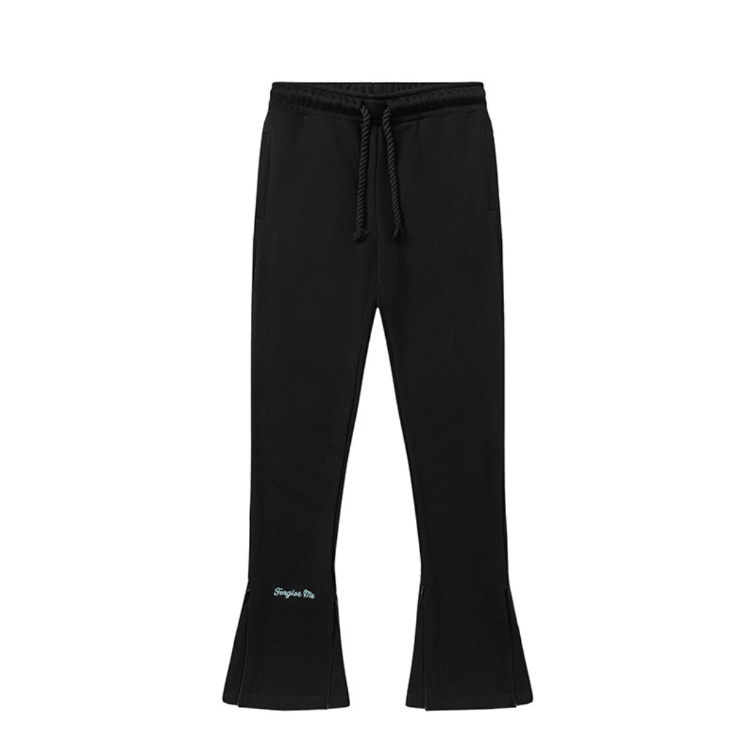 Syna World Stylischer Schwarz-Blauer Trainingsanzug: Bequem, Modern & Urban