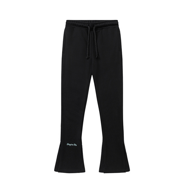 Syna World Stylischer Schwarz-Blauer Trainingsanzug: Bequem, Modern & Urban