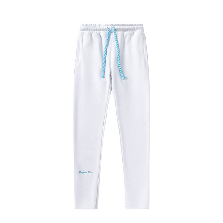 Syna World Weiß Blau Trainingsanzug – Urbaner Streetwear Style für Ihn