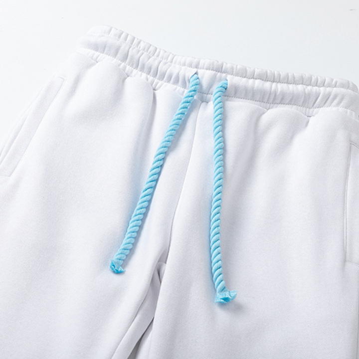 Syna World Weiß Blau Trainingsanzug – Urbaner Streetwear Style für Ihn