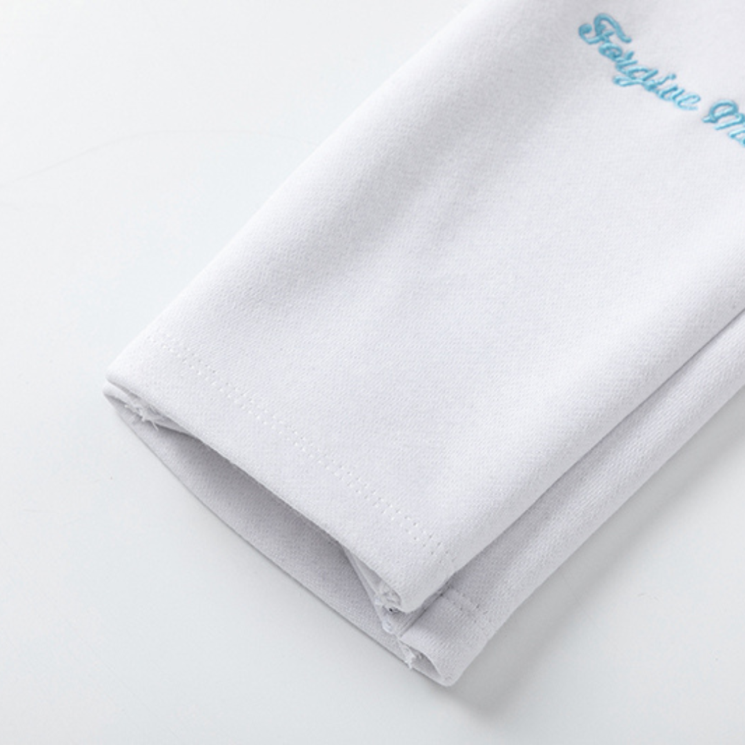 Syna World Weiß Blau Trainingsanzug – Urbaner Streetwear Style für Ihn