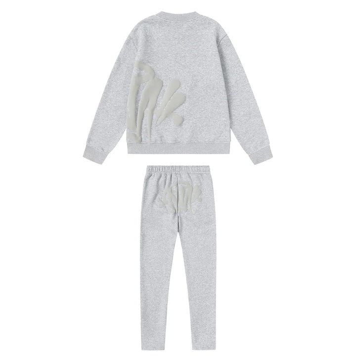 Syna World Monogramm Grau Trainingsanzug: Bequemer Streetwear-Stil für Herren