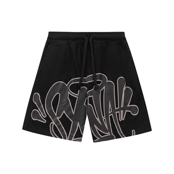 Stylischer Syna World Schwarzer Trainingsanzug für Herren – Komfort & Streetwear-Look