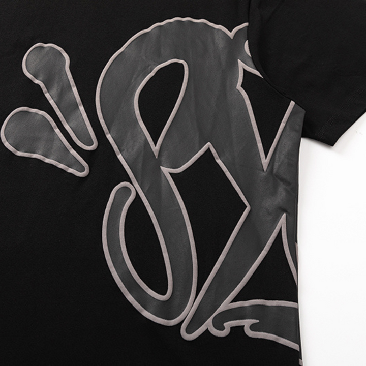 Stylischer Syna World Schwarzer Trainingsanzug für Herren – Komfort & Streetwear-Look