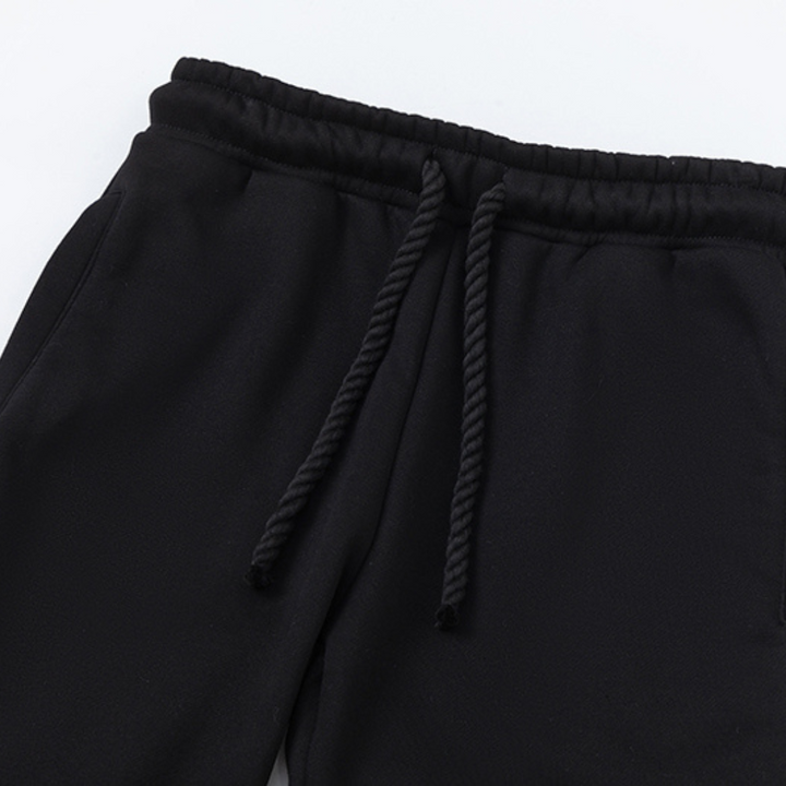 Syna World Logo Schwarz Trainingsanzug: Lässiger Urban Streetwear Komfort Set