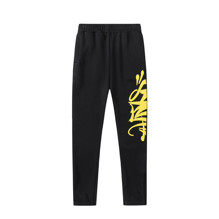 Syna World Gelber Streetwear Trainingsanzug Herren – Bequem & Stylisch – Central Cee Kollektion