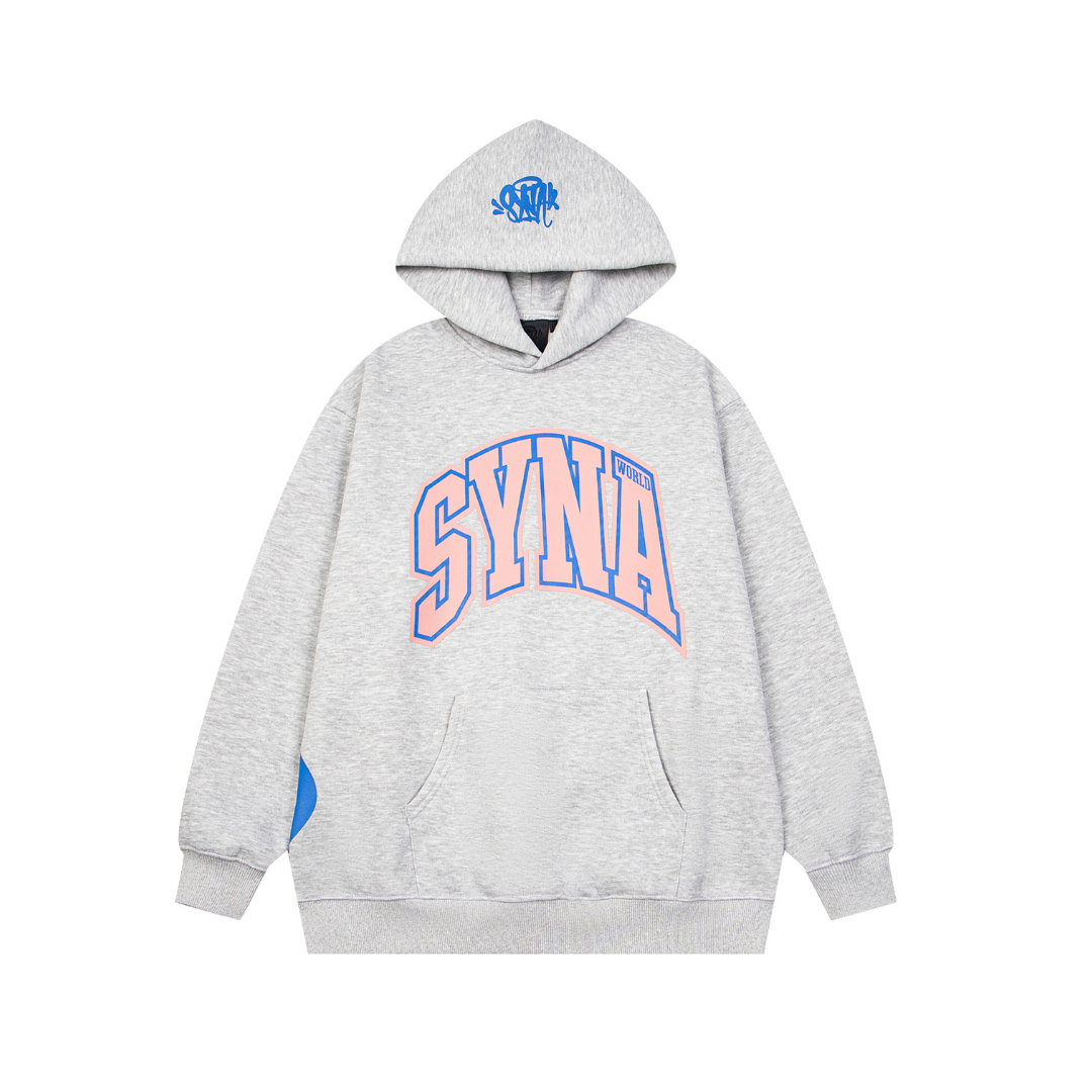 Syna World Logo Trainingsanzug – Edler Streetwear Zweiteiler für Ultimative Bequemlichkeit