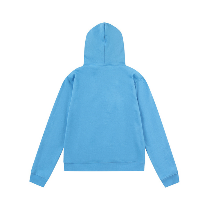 Syna World Logo Blauer Trainingsanzug – Bequemer Streetwear Freizeit Sport Set