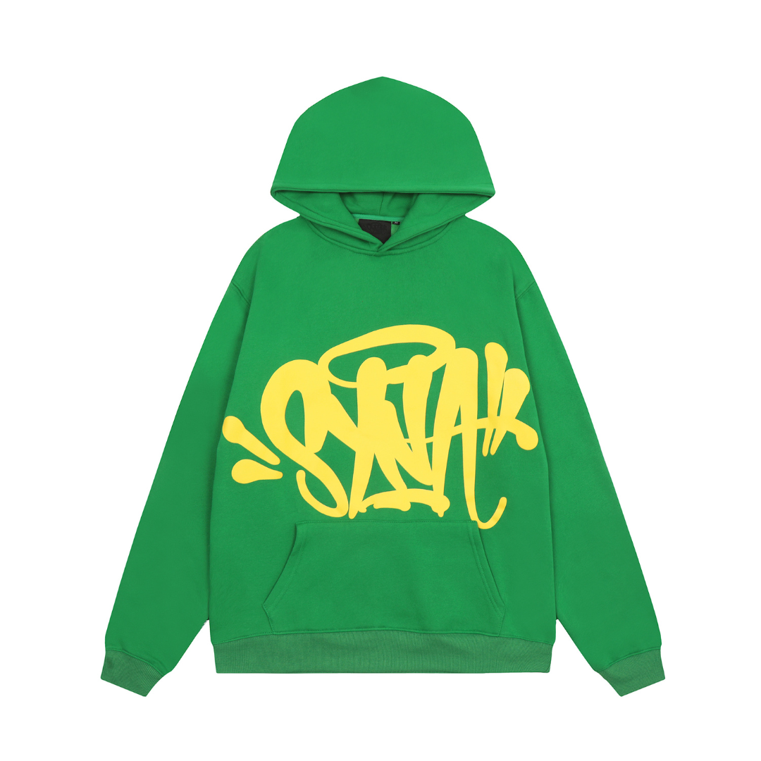 Syna World Grünes Streetwear Set: Bequemer Jogginganzug für Stilbewusste