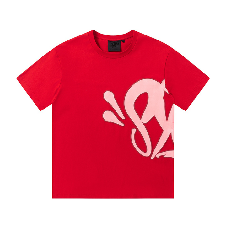 Syna World Roter Unisex Trainingsanzug – Bequemes Streetwear-Set für ultimativen Stil
