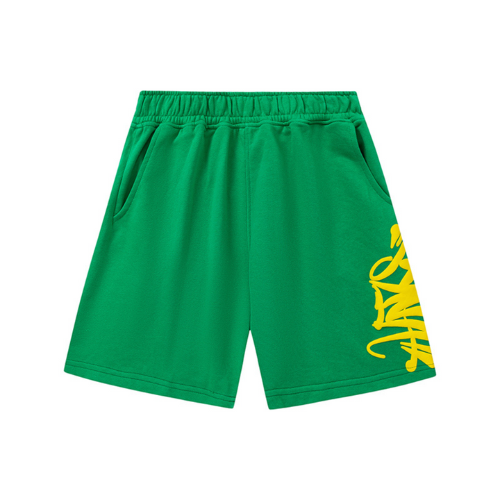 Syna World Grüner Urban Streetwear Trainingsanzug: Stylisch, Bequem, Perfekter Casual Fit