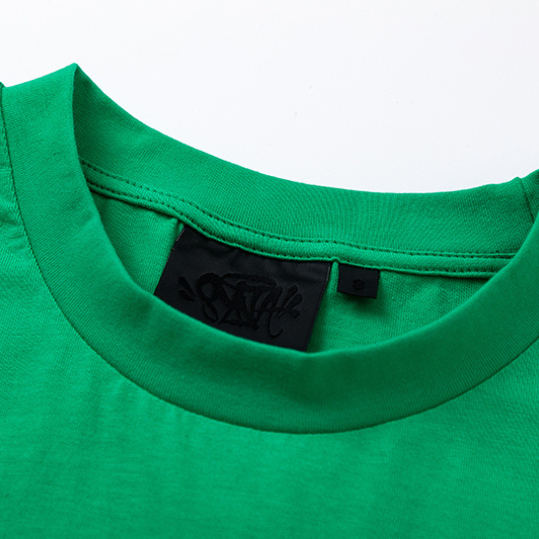 Syna World Grüner Urban Streetwear Trainingsanzug: Stylisch, Bequem, Perfekter Casual Fit