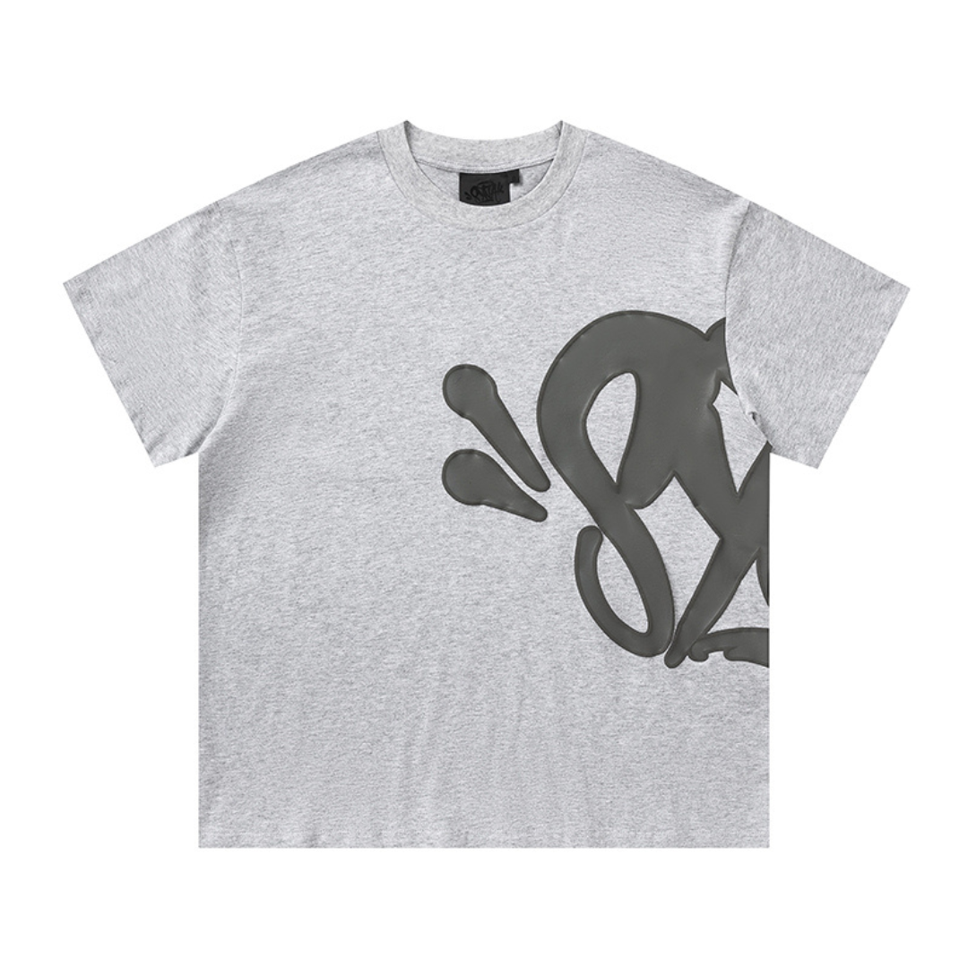 Syna World Grauer Logo Trainingsanzug Set: Ultimativer Streetwear Komfort & Stil