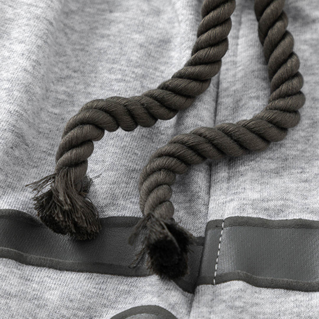 Syna World Grauer Logo Trainingsanzug Set: Ultimativer Streetwear Komfort & Stil