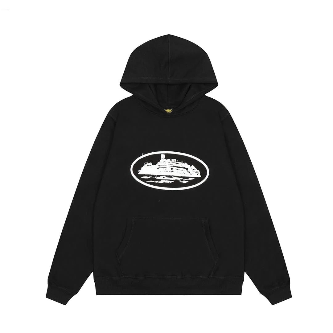 Corteiz Alcatraz Schwarzer Premium Trainingsanzug: Stilvoll, Bequem, Exklusiv, Streetwear Look