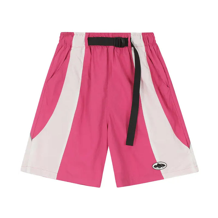 Corteiz Pink Streetwear Trainingsanzug: Komfortables, Stylisches Unisex-Set für Urbane Looks