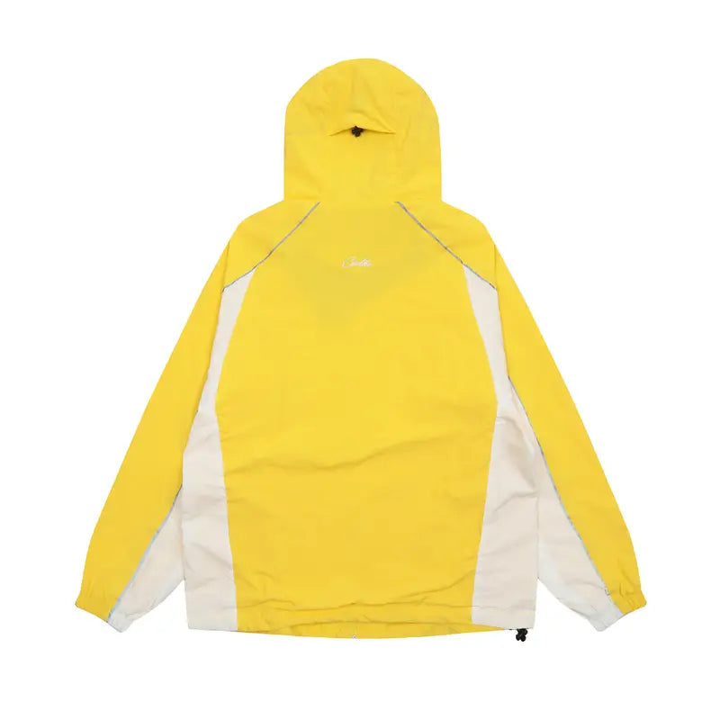 Corteiz Gelbes Streetwear Set: Stylischer Hoodie & Jogger für Herren