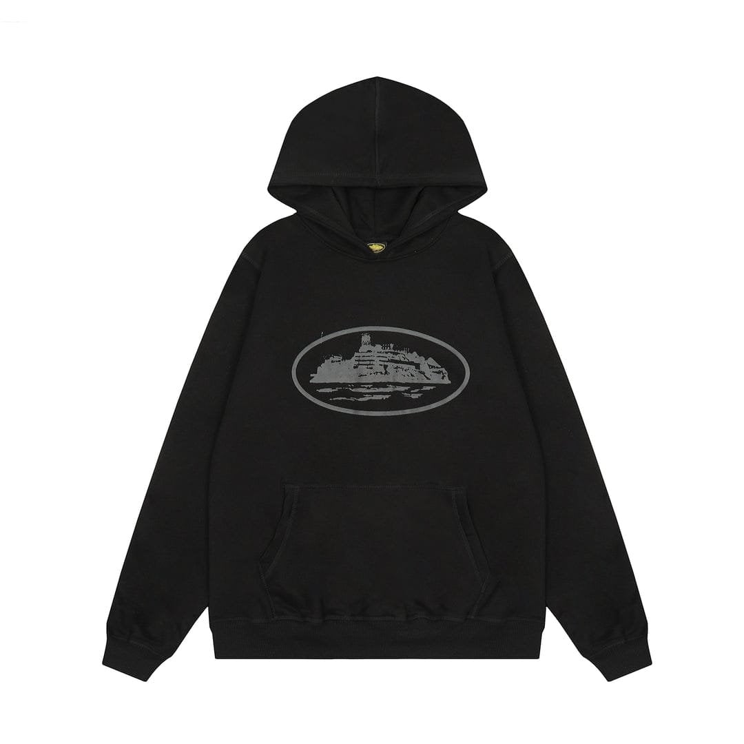Corteiz Triple Black Trainingsanzug: Stylisch, Bequem, Exklusiv für Streetwear-Fans