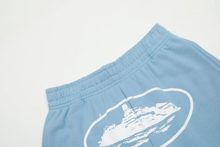 Corteiz Babyblaue Shorts – Stylisch, Bequem, Exklusiv für Herren Streetwear Sommer