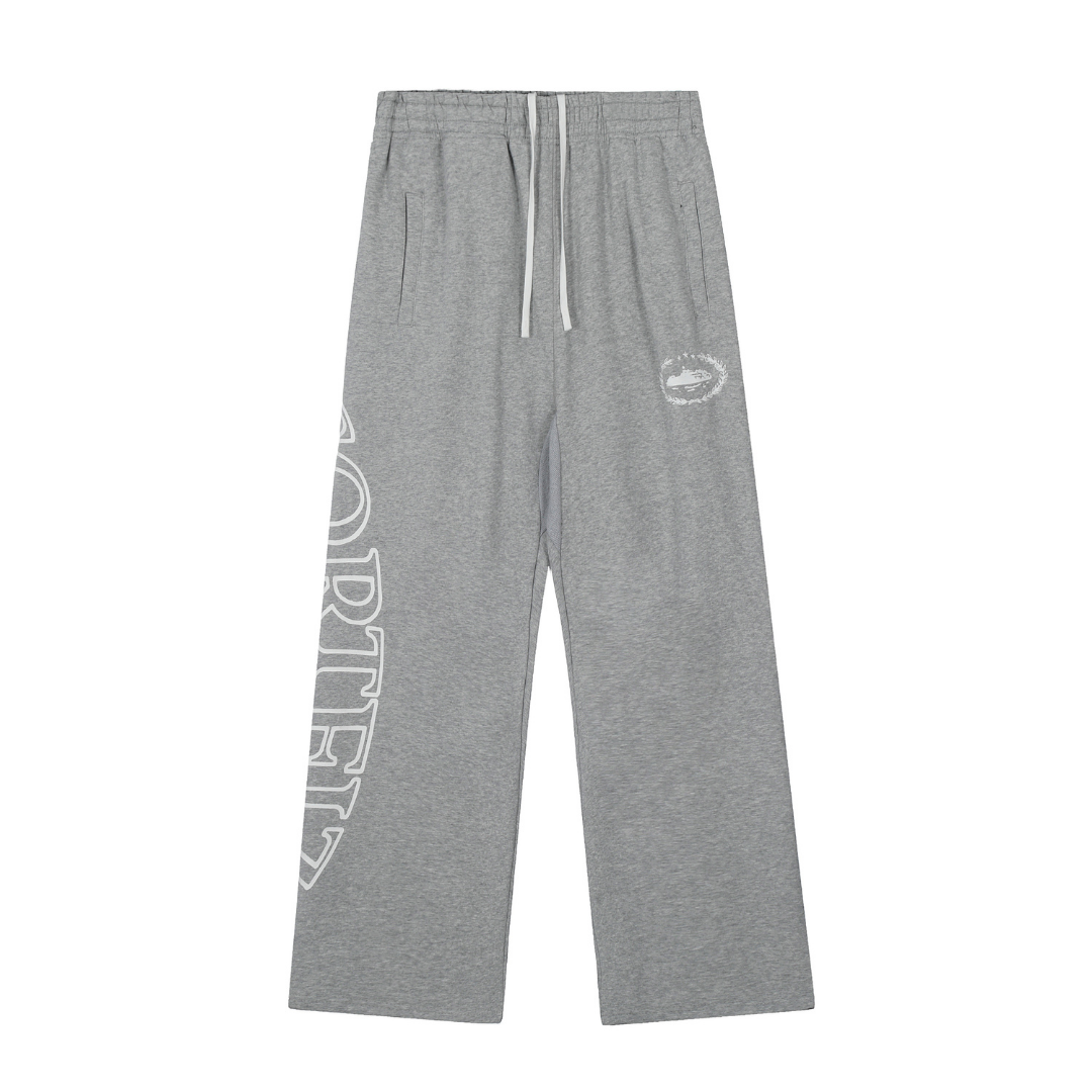 Corteiz Grauer Designer Trainingsanzug: Luxuriöser Streetwear-Stil mit Komfort