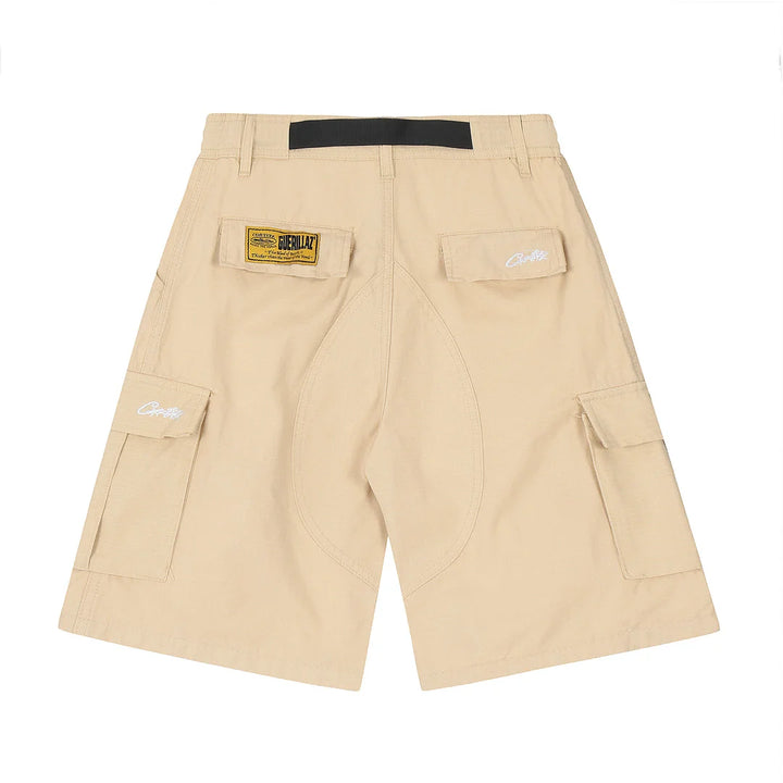 Corteiz Beige Cargo Shorts für Herren – Bequem, Robust & Modisch