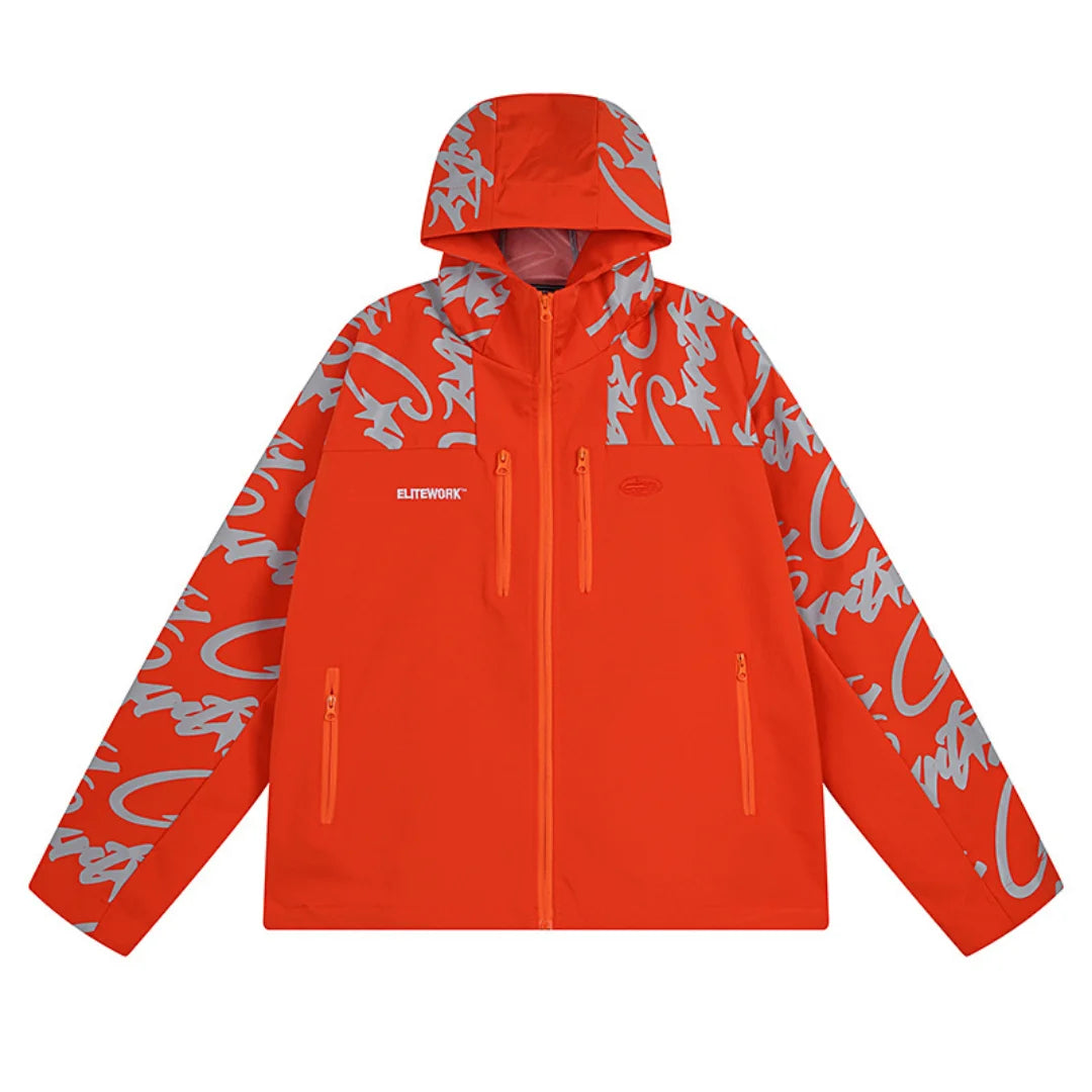 Corteiz Arctic Orange Trainingsanzug Set – Stylischer Bequemer Streetwear Jogginganzug