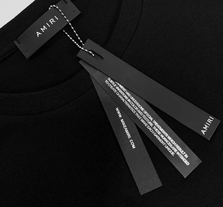 Luxuriöses Amiri Paint Drip T-Shirt: Künstlerischer Streetwear-Stil für Herren