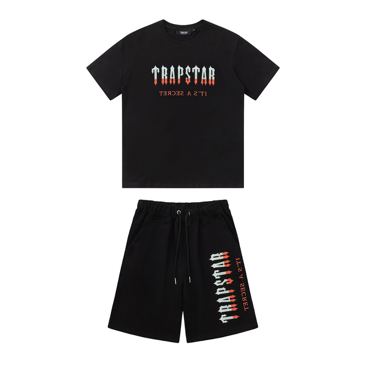 Trapstar Decoded Kurzes Set: Bequemes Streetwear-Outfit für Herren