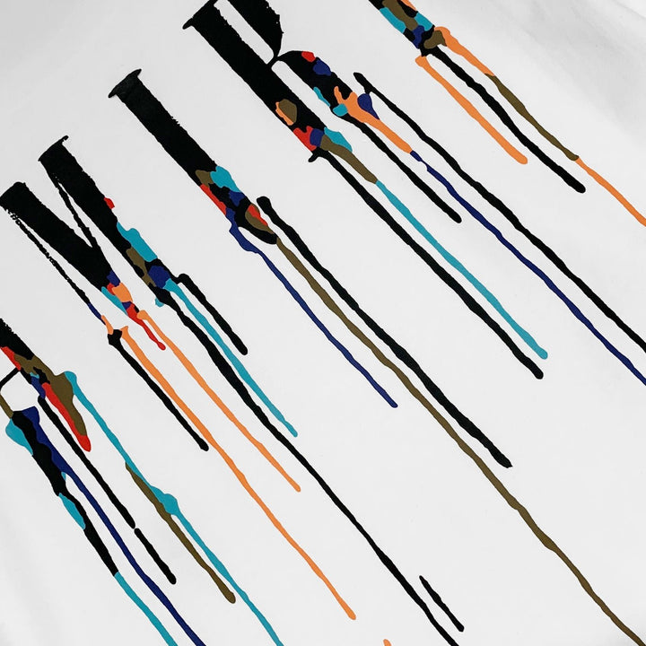 Amiri Paint Drip Designer T-Shirt für Herren - Exklusiver Streetstyle