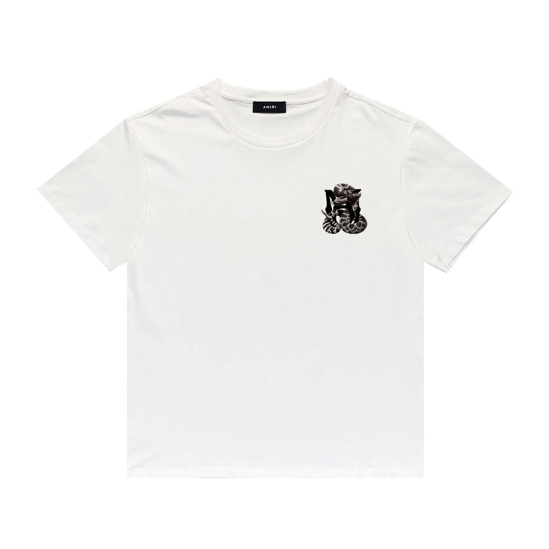 Luxuriöses Amiri Schlangen T-Shirt: Stilvoll, Bequem, Exklusiver Designer-Look
